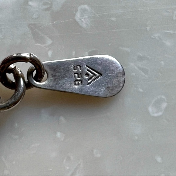 Silpada Garnet and Silver Necklace - Picture 5 of 6